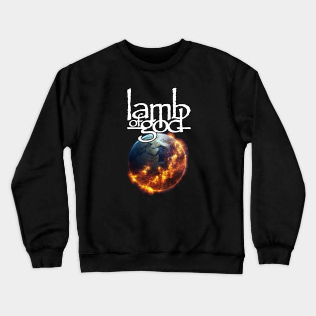 heavy metal Crewneck Sweatshirt by Flyingpanda